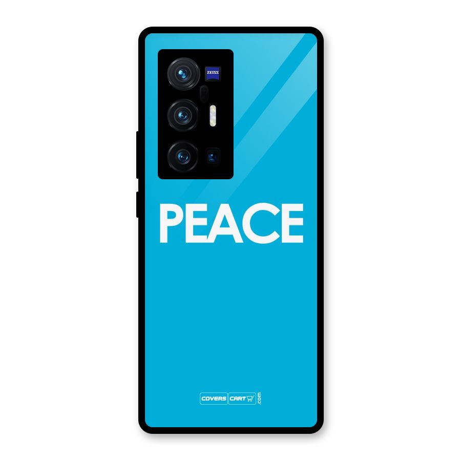 Peace Glass Back Case for Vivo X70 Pro Plus