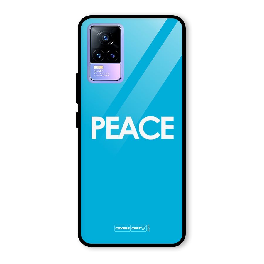 Peace Glass Back Case for Vivo Y73
