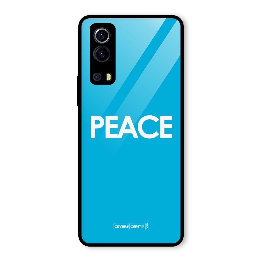 Peace Glass Back Case for Vivo iQOO Z3