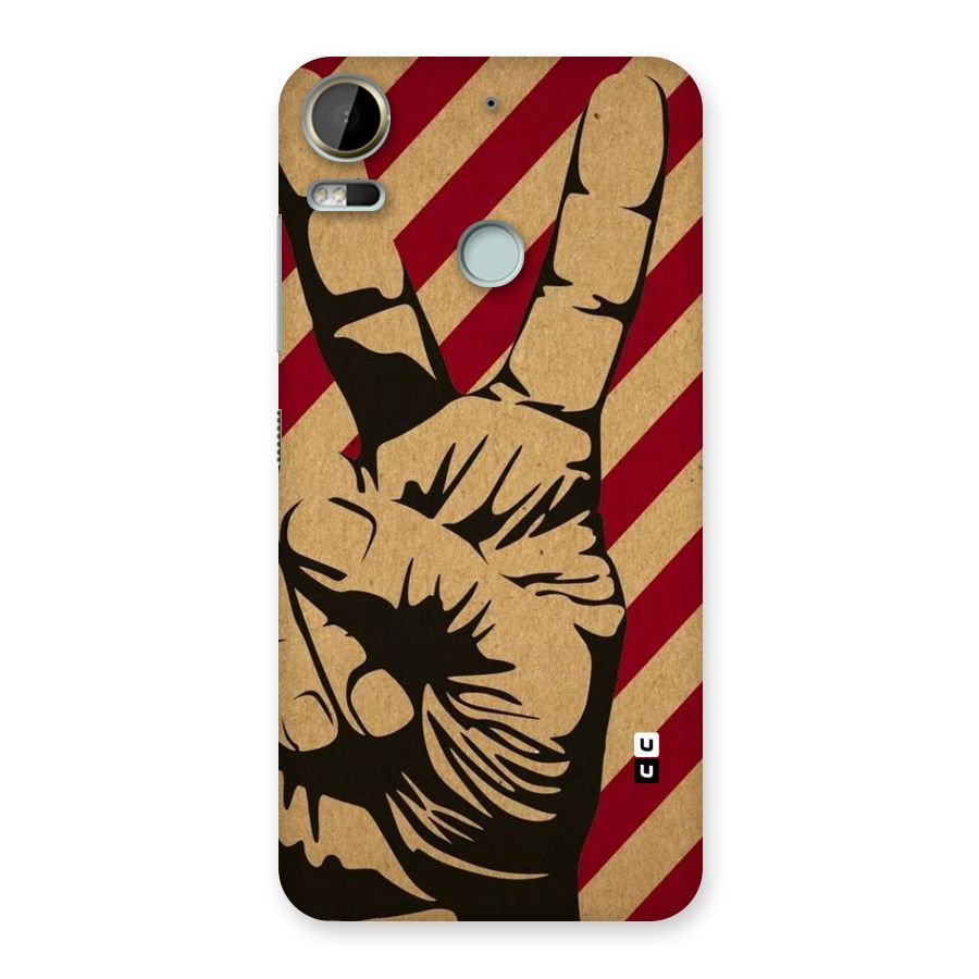 Peace Stripes Back Case for Desire 10 Pro