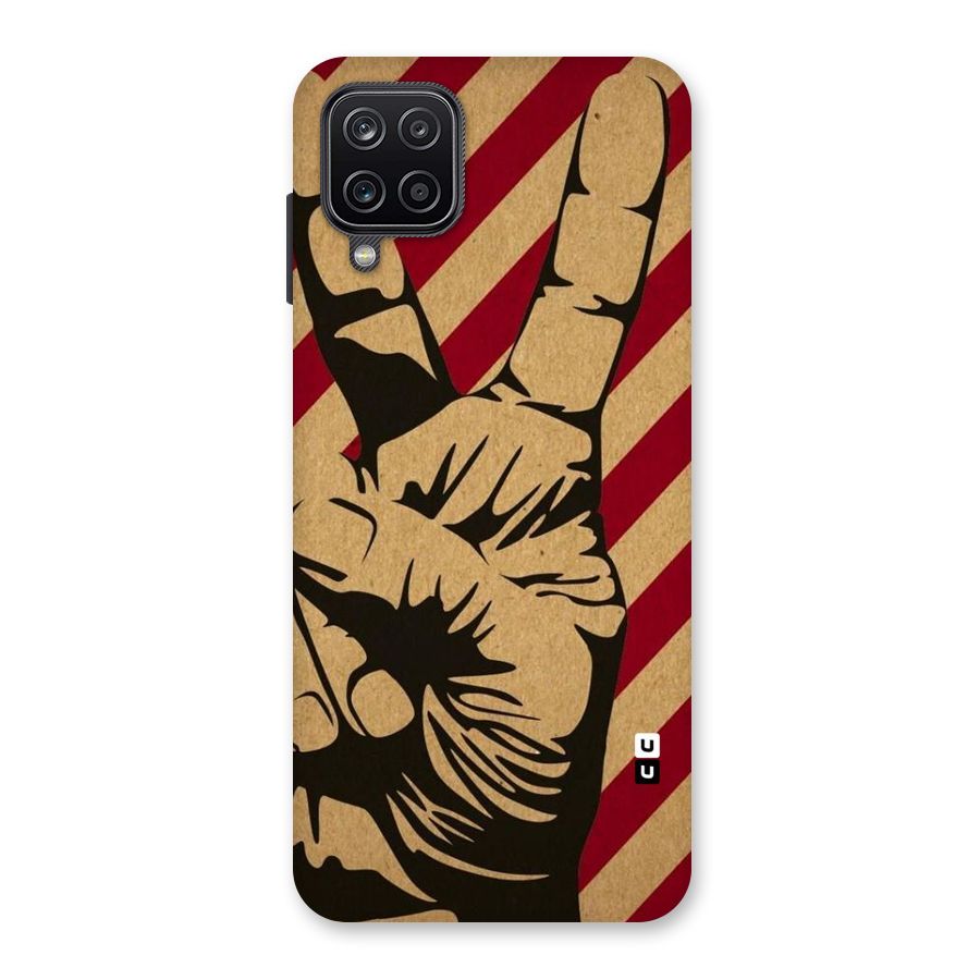 Peace Stripes Back Case for Galaxy A12