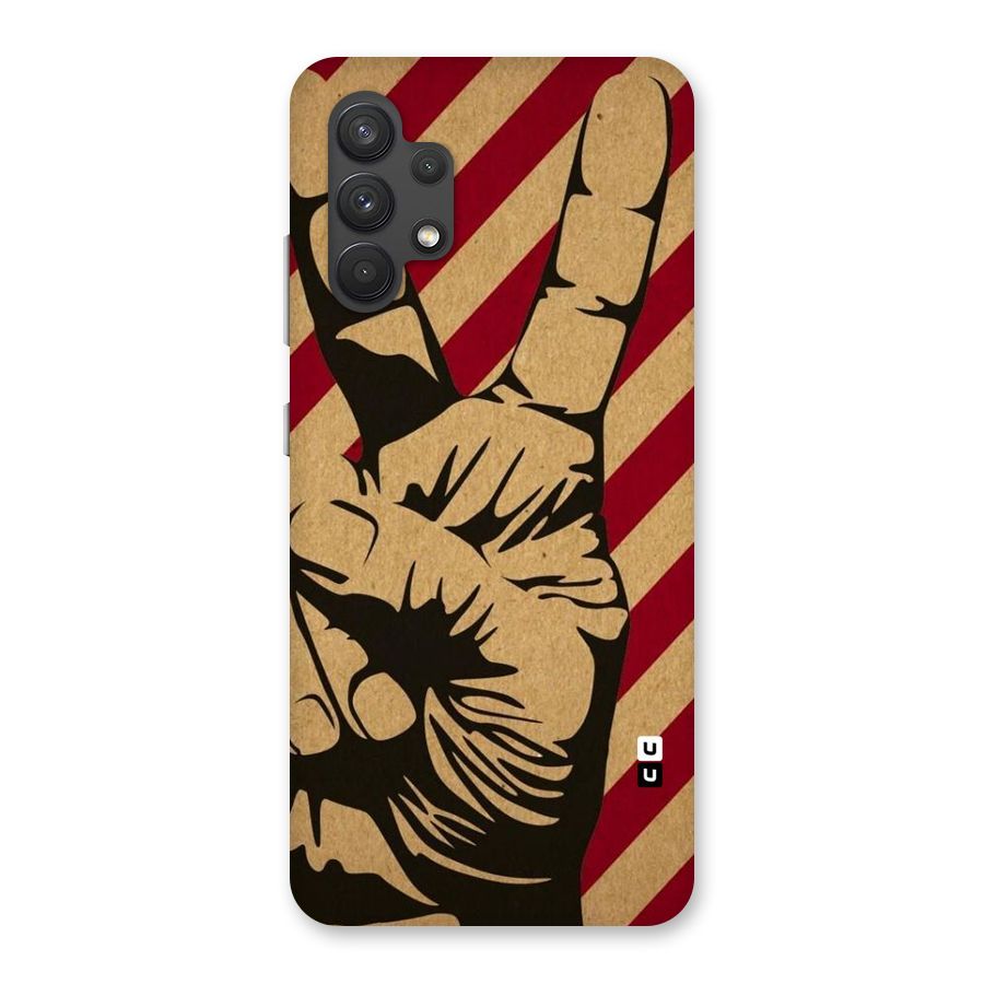 Peace Stripes Back Case for Galaxy A32