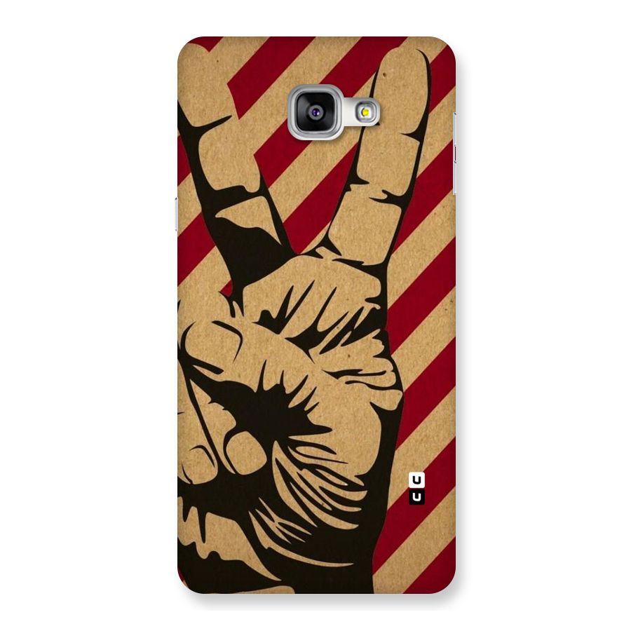 Peace Stripes Back Case for Galaxy A9