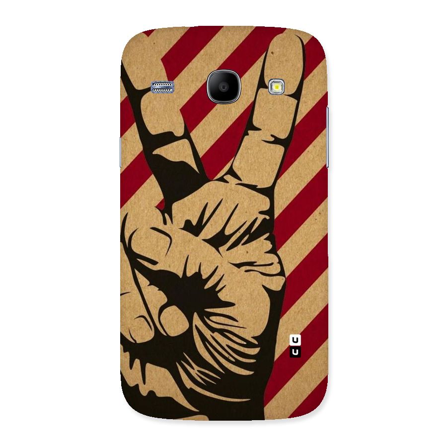 Peace Stripes Back Case for Galaxy Core