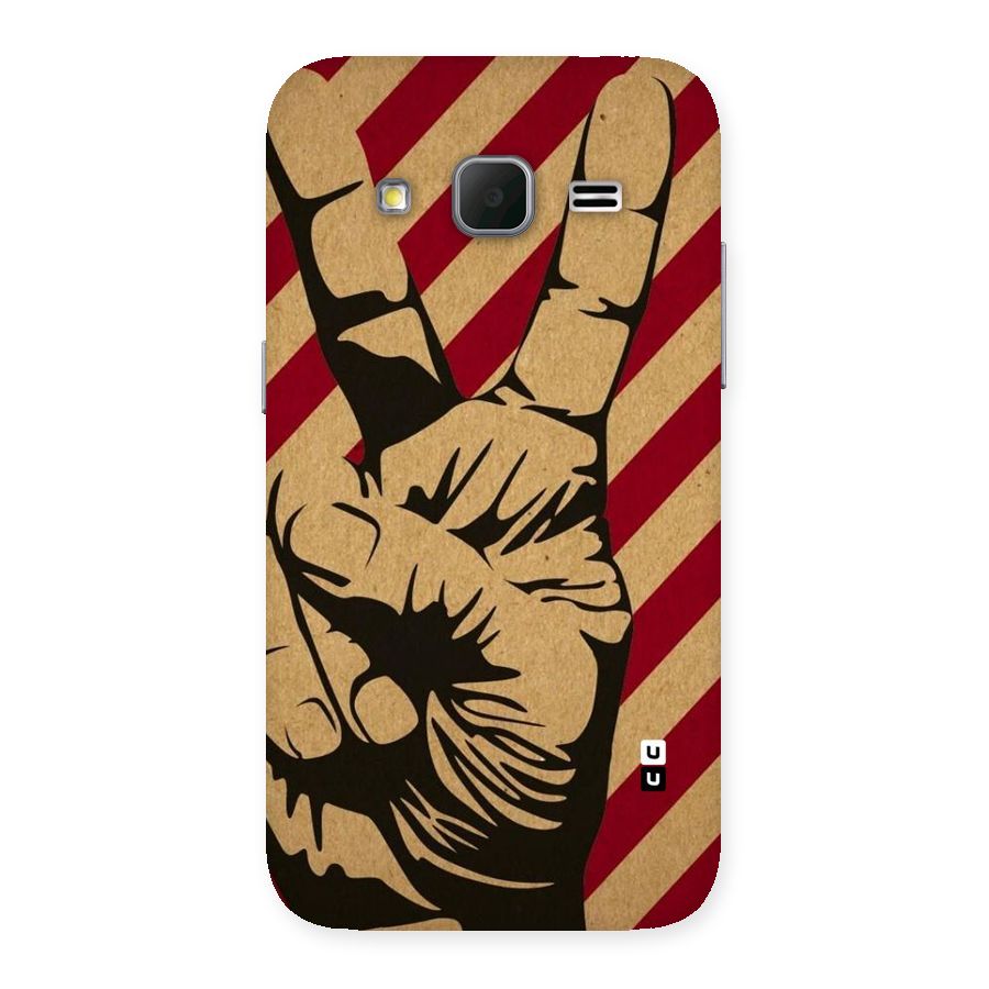 Peace Stripes Back Case for Galaxy Core Prime
