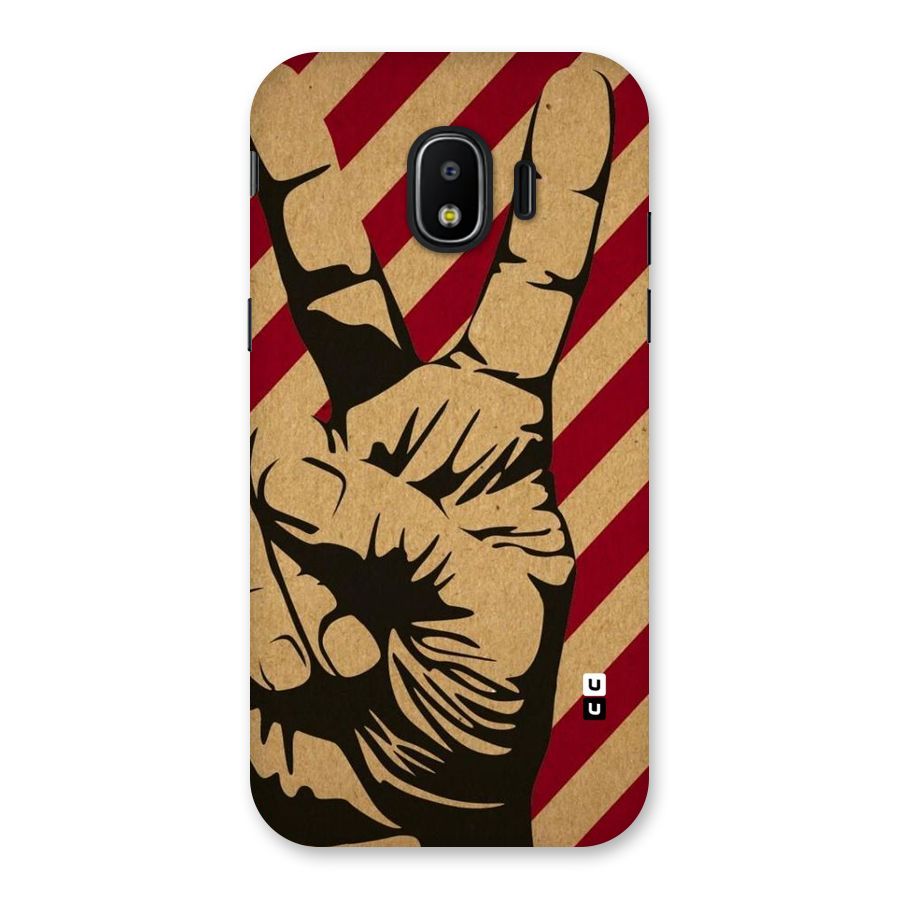 Peace Stripes Back Case for Galaxy J2 Pro 2018