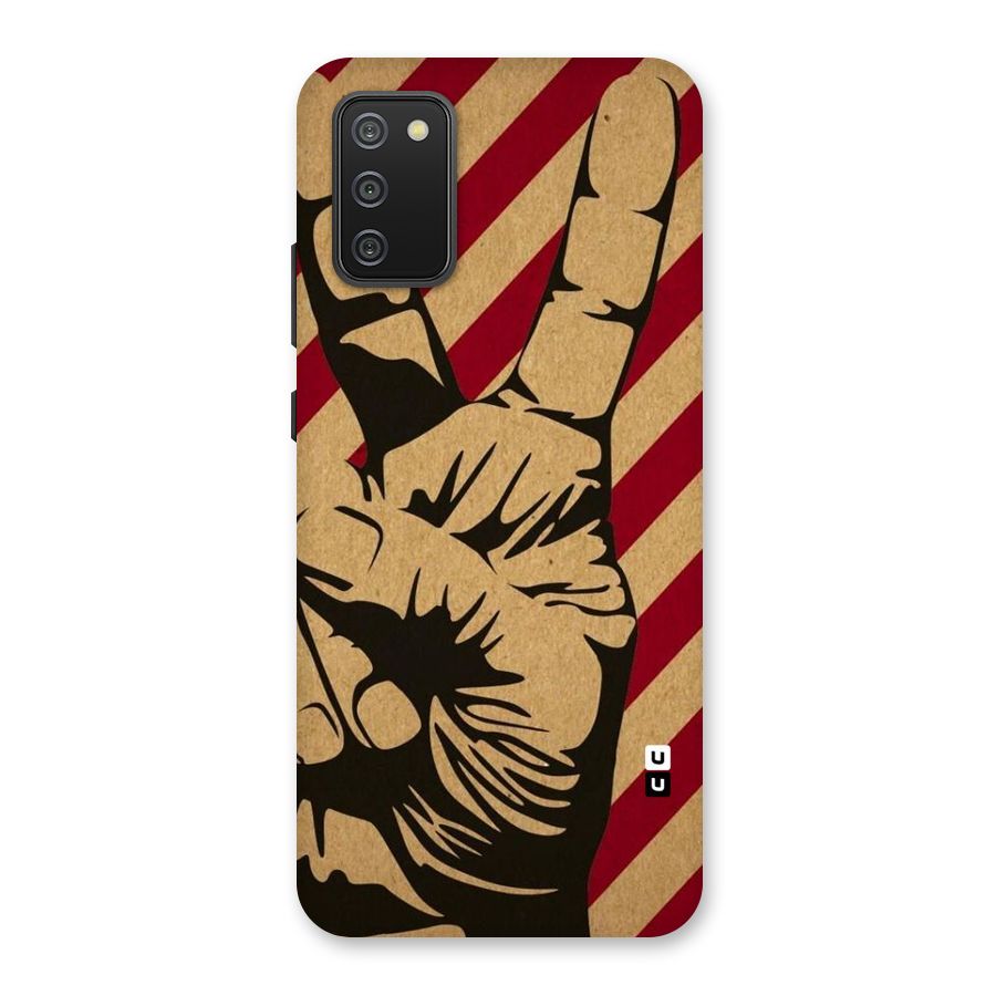 Peace Stripes Back Case for Galaxy M02s