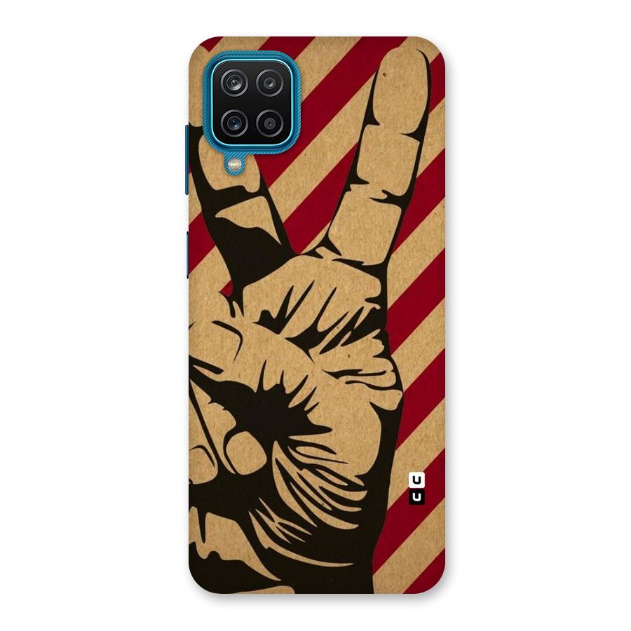 Peace Stripes Back Case for Galaxy M12