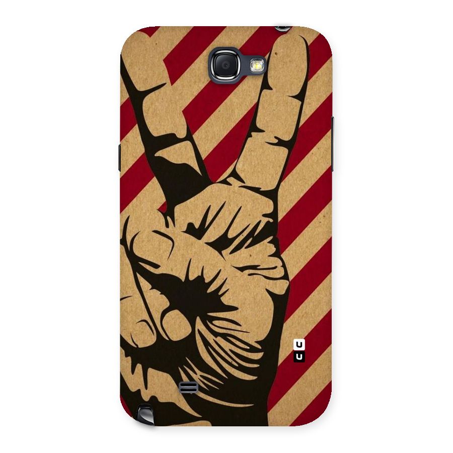 Peace Stripes Back Case for Galaxy Note 2