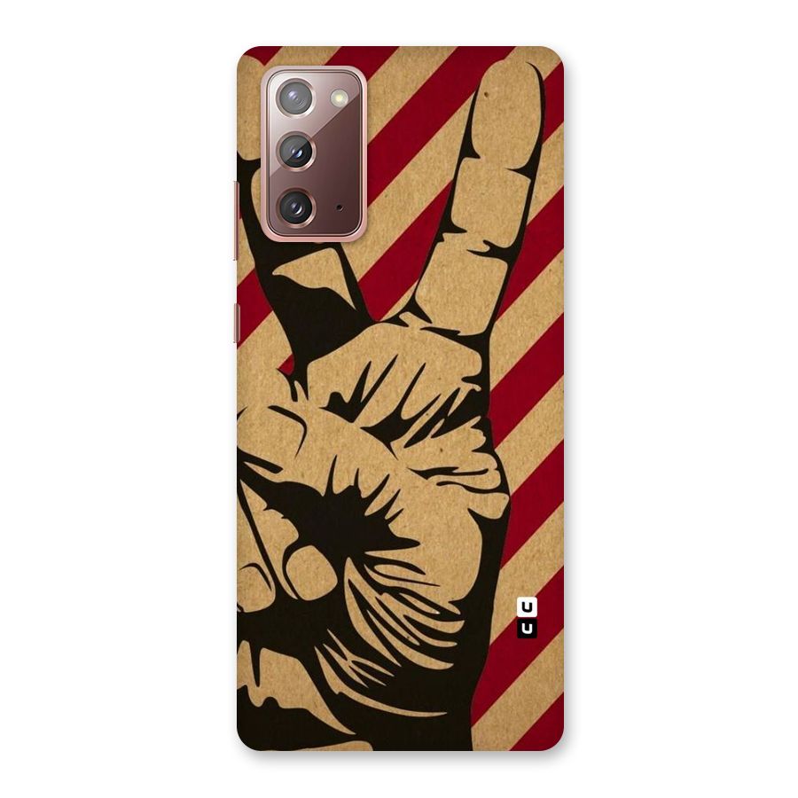 Peace Stripes Back Case for Galaxy Note 20