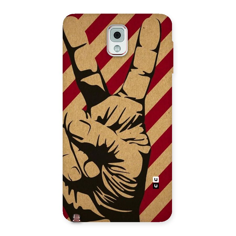 Peace Stripes Back Case for Galaxy Note 3