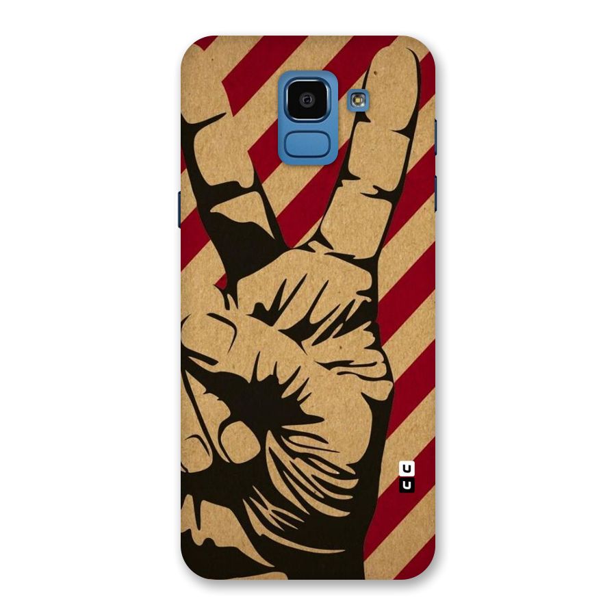 Peace Stripes Back Case for Galaxy On6