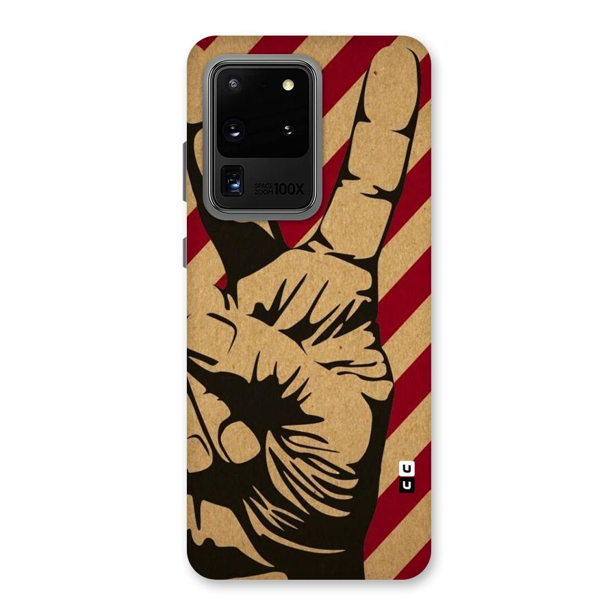 Peace Stripes Back Case for Galaxy S20 Ultra