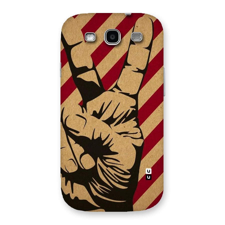 Peace Stripes Back Case for Galaxy S3