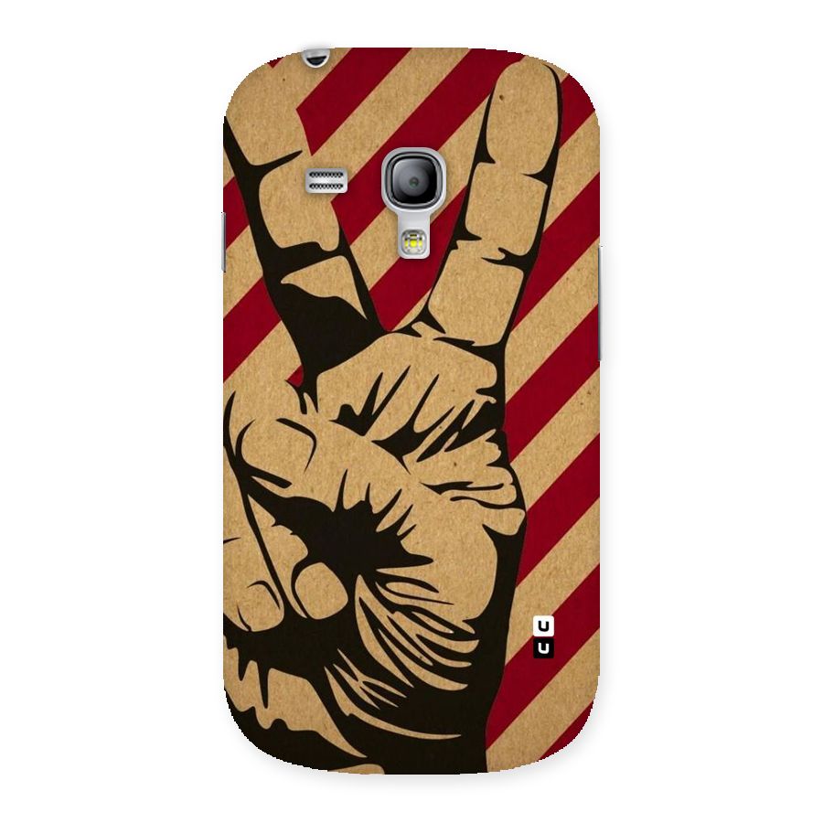 Peace Stripes Back Case for Galaxy S3 Mini
