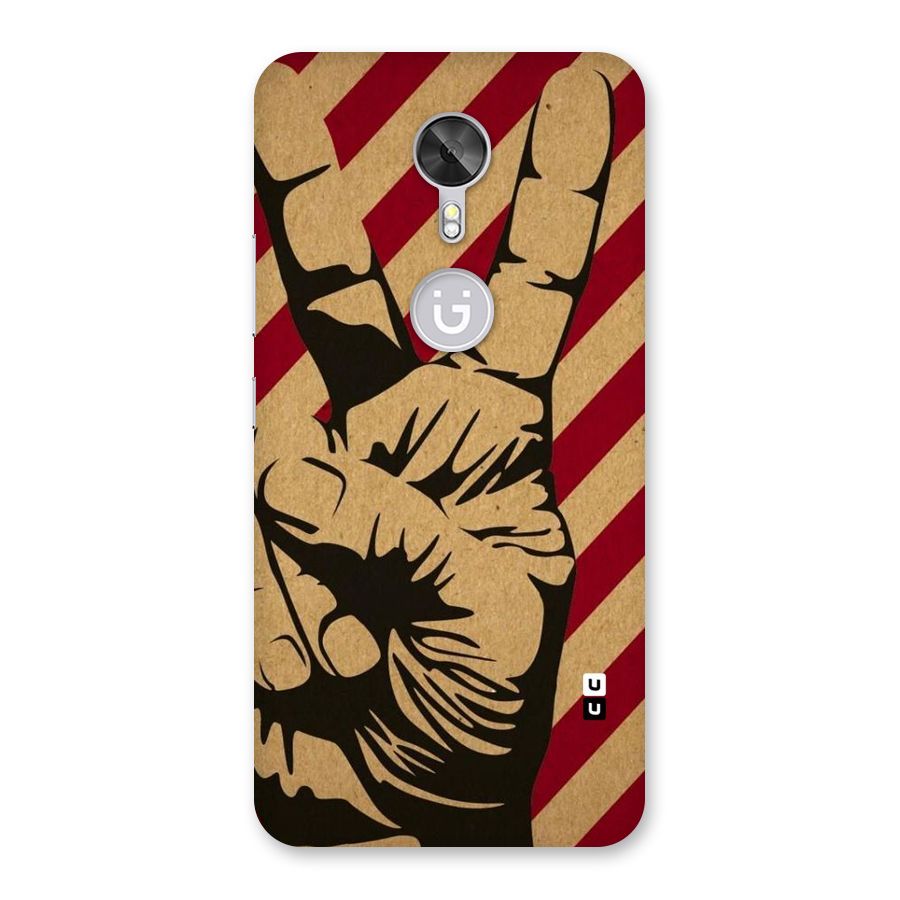 Peace Stripes Back Case for Gionee A1