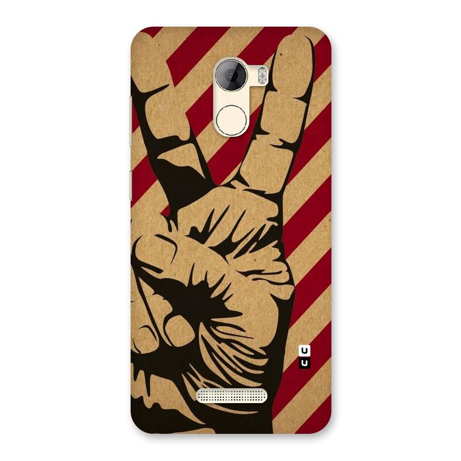 Peace Stripes Back Case for Gionee A1 LIte