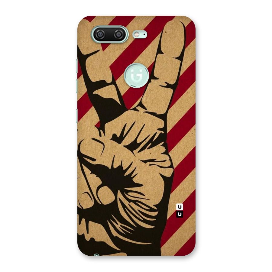 Peace Stripes Back Case for Gionee S10