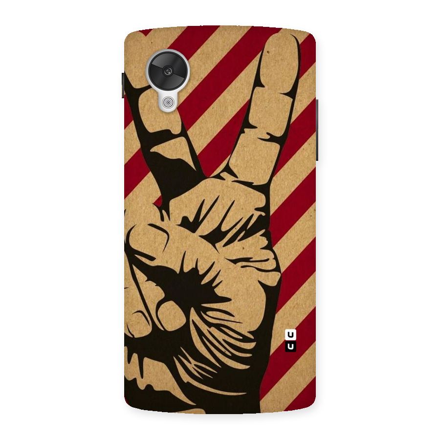 Peace Stripes Back Case for Google Nexsus 5
