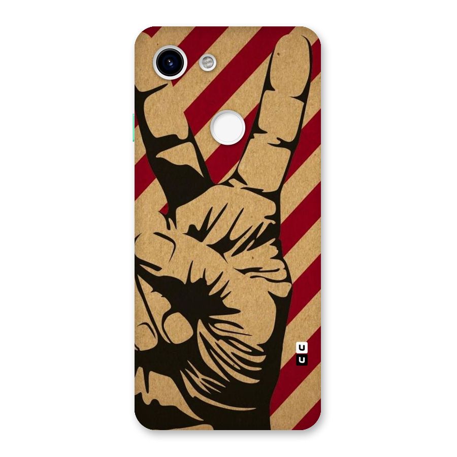Peace Stripes Back Case for Google Pixel 3