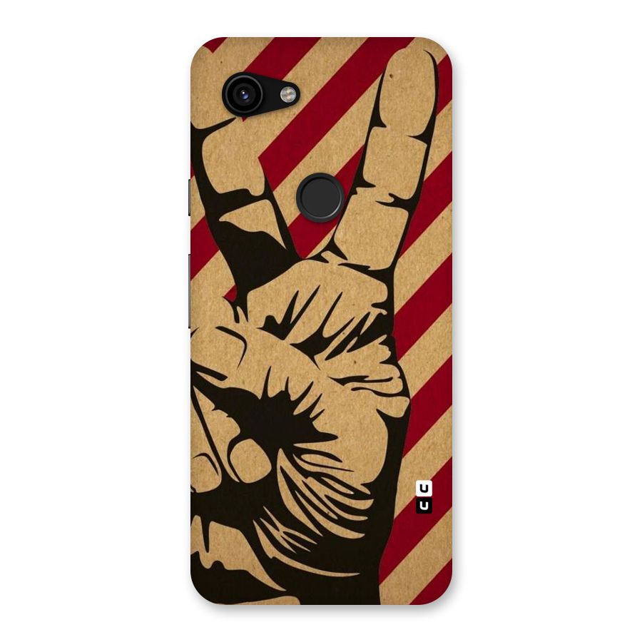 Peace Stripes Back Case for Google Pixel 3a
