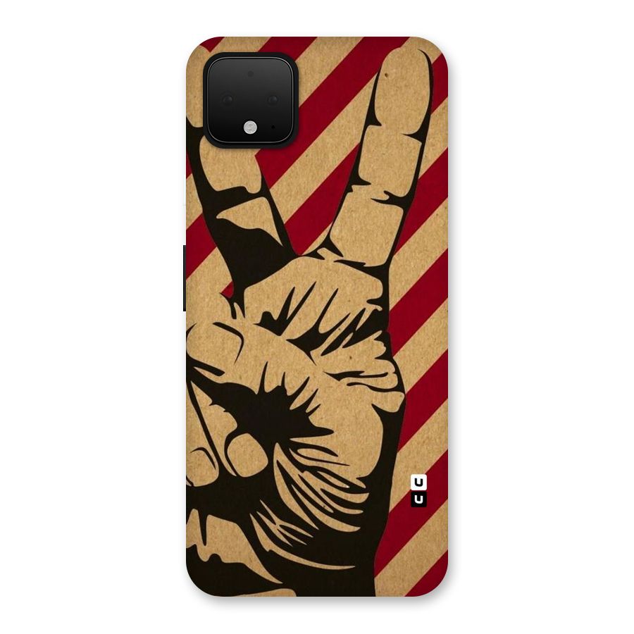 Peace Stripes Back Case for Google Pixel 4 XL