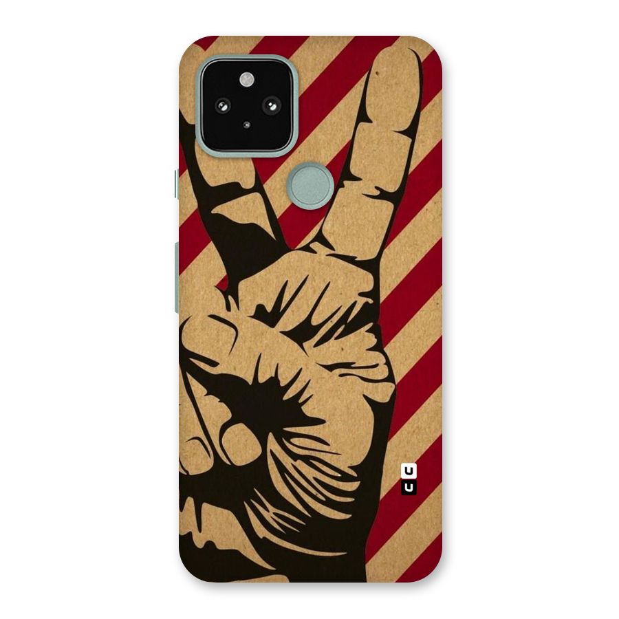 Peace Stripes Back Case for Google Pixel 5