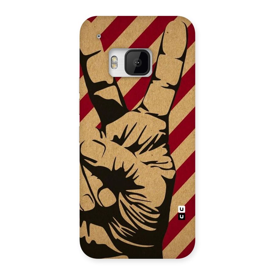 Peace Stripes Back Case for HTC One M9