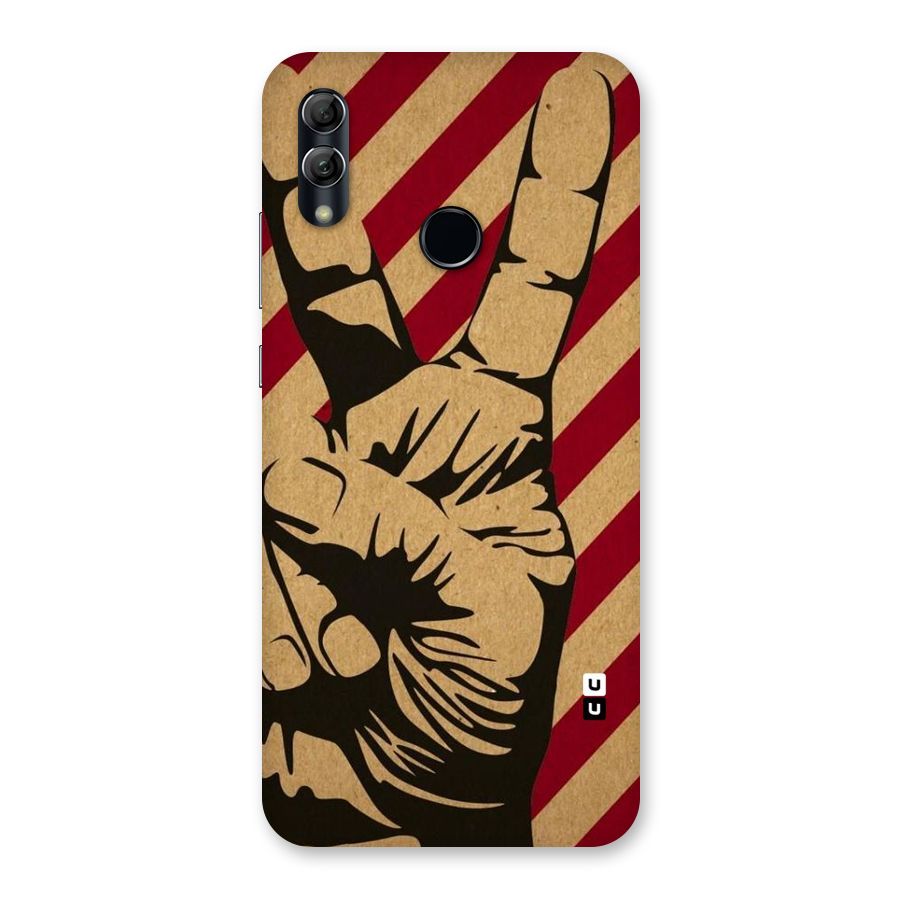 Peace Stripes Back Case for Honor 10 Lite