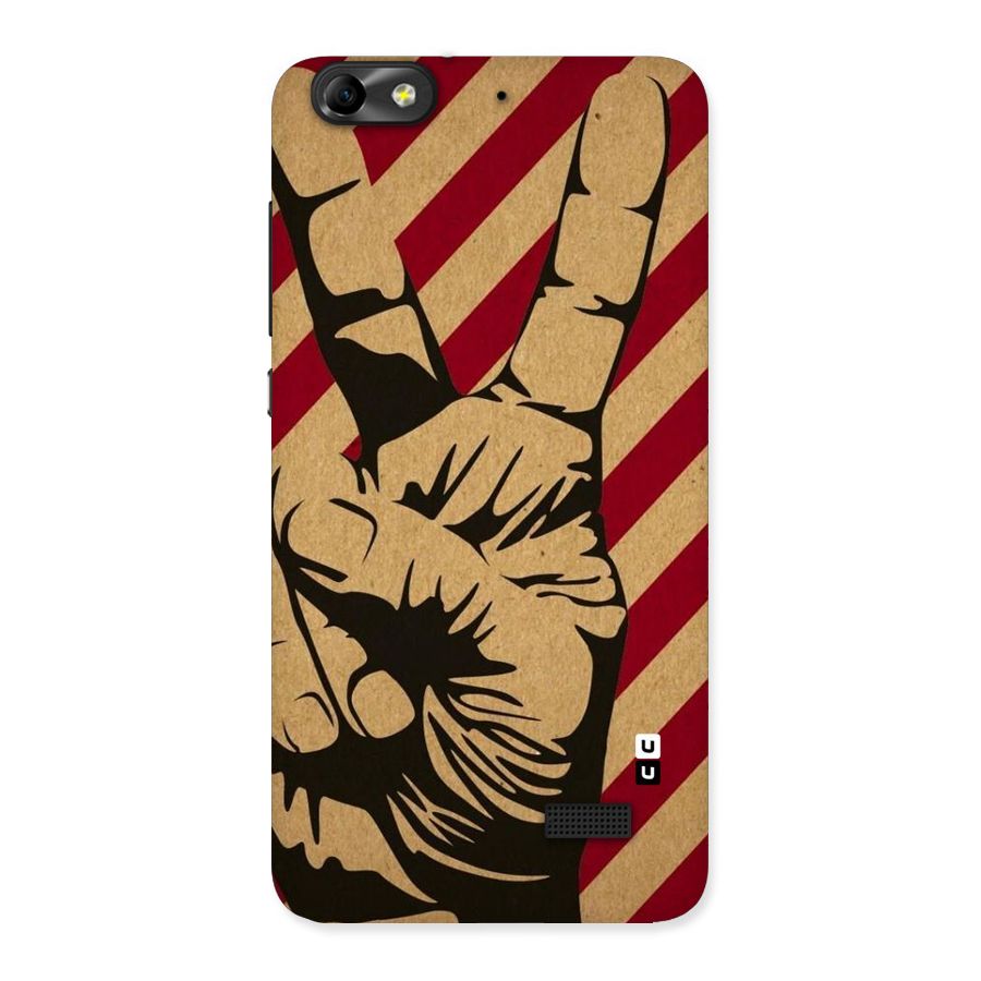 Peace Stripes Back Case for Honor 4C