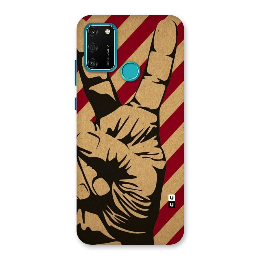 Peace Stripes Back Case for Honor 9A