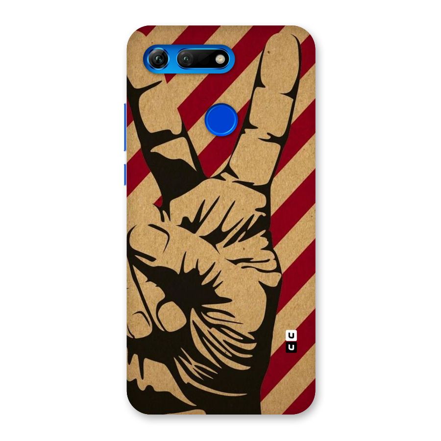 Peace Stripes Back Case for Honor View 20