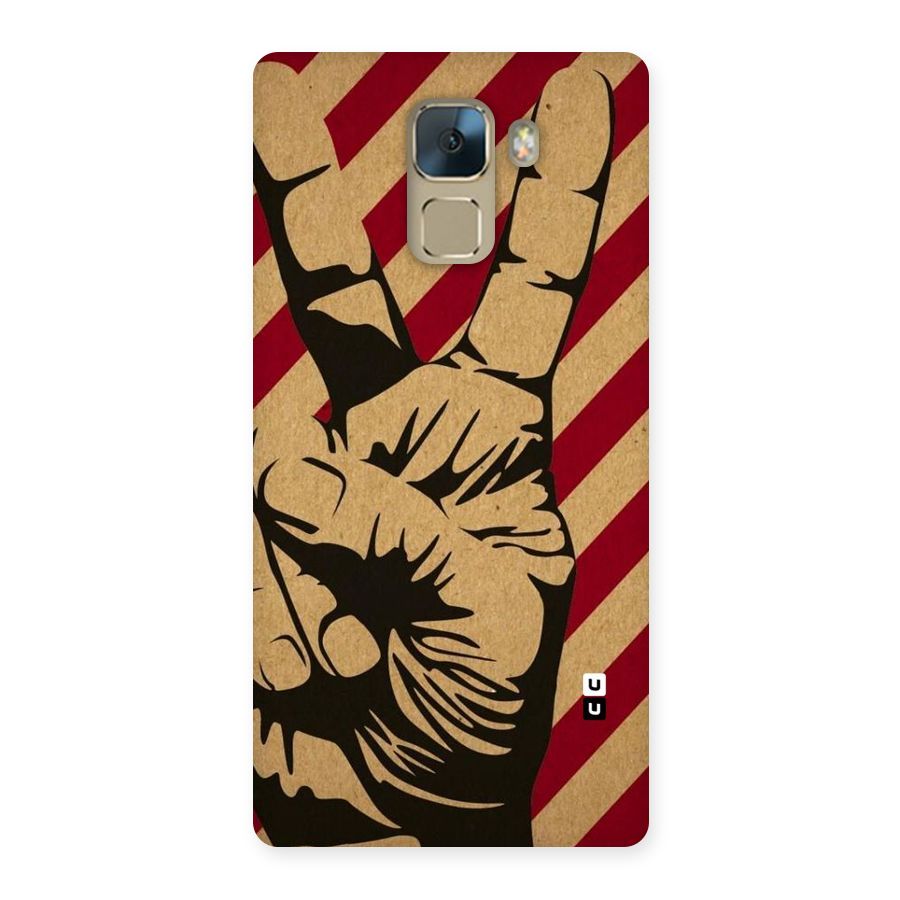 Peace Stripes Back Case for Huawei Honor 7