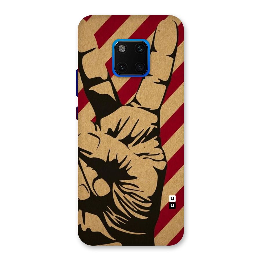 Peace Stripes Back Case for Huawei Mate 20 Pro