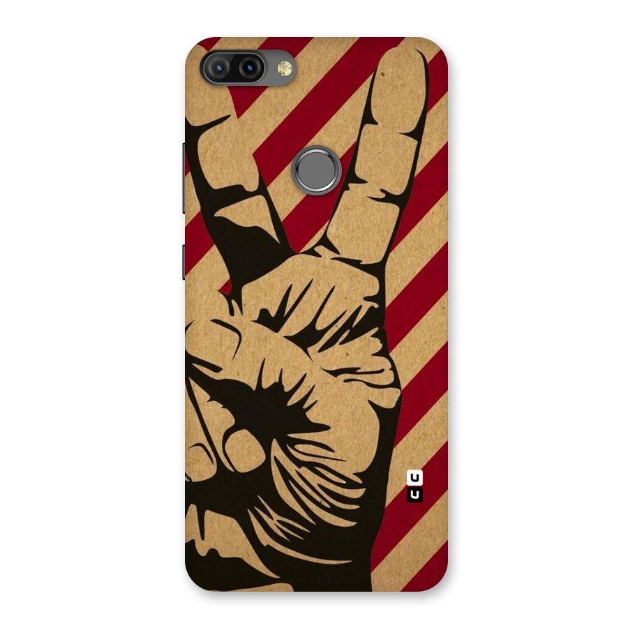 Peace Stripes Back Case for Infinix Hot 6 Pro