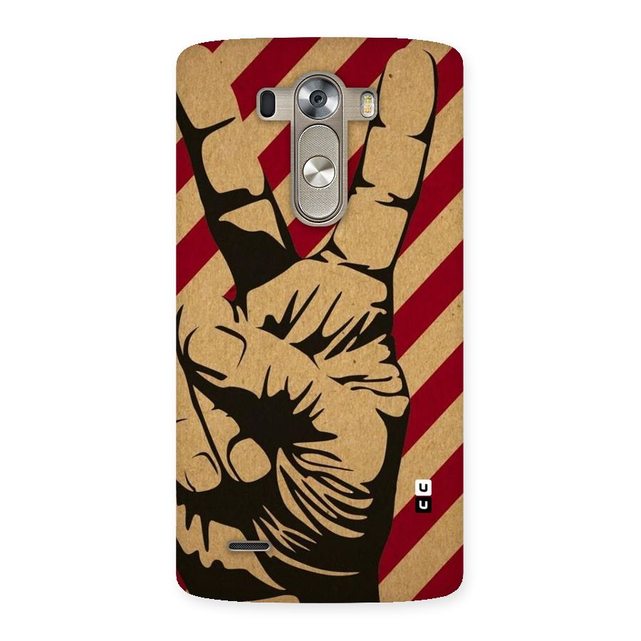 Peace Stripes Back Case for LG G3