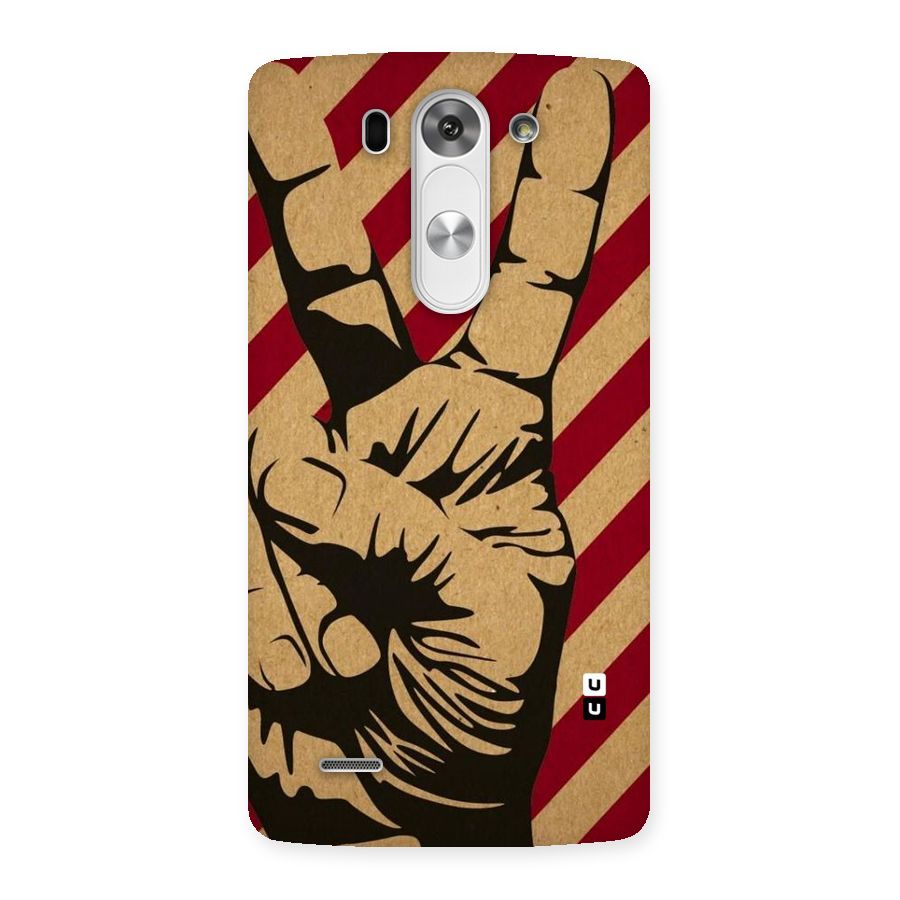 Peace Stripes Back Case for LG G3 Beat