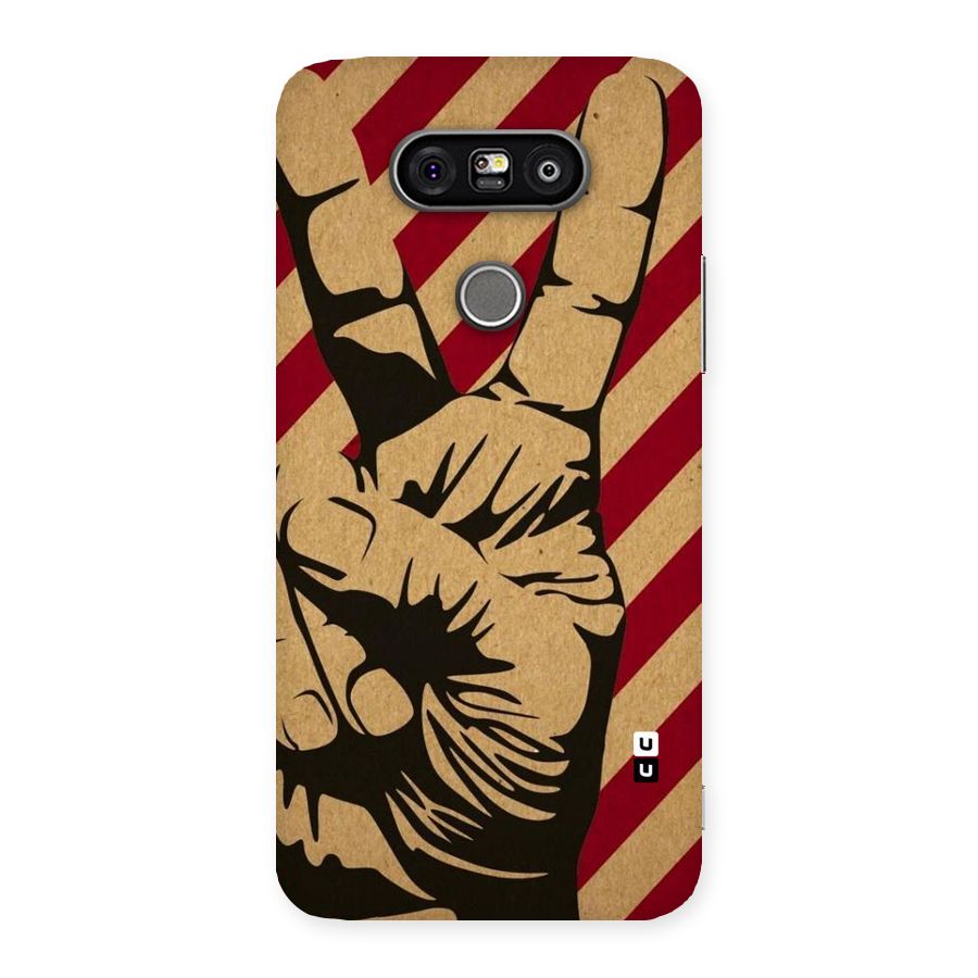 Peace Stripes Back Case for LG G5