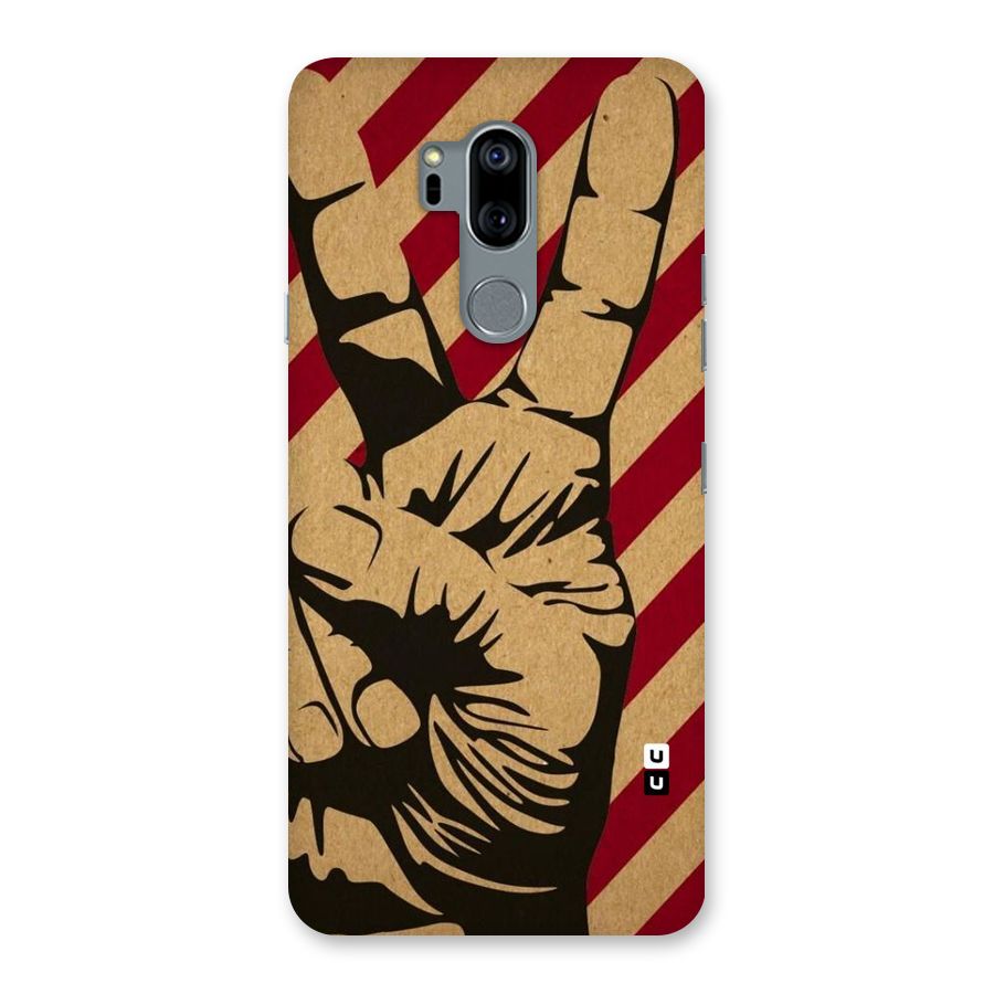 Peace Stripes Back Case for LG G7