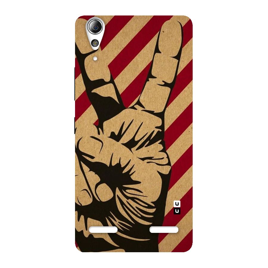 Peace Stripes Back Case for Lenovo A6000 Plus