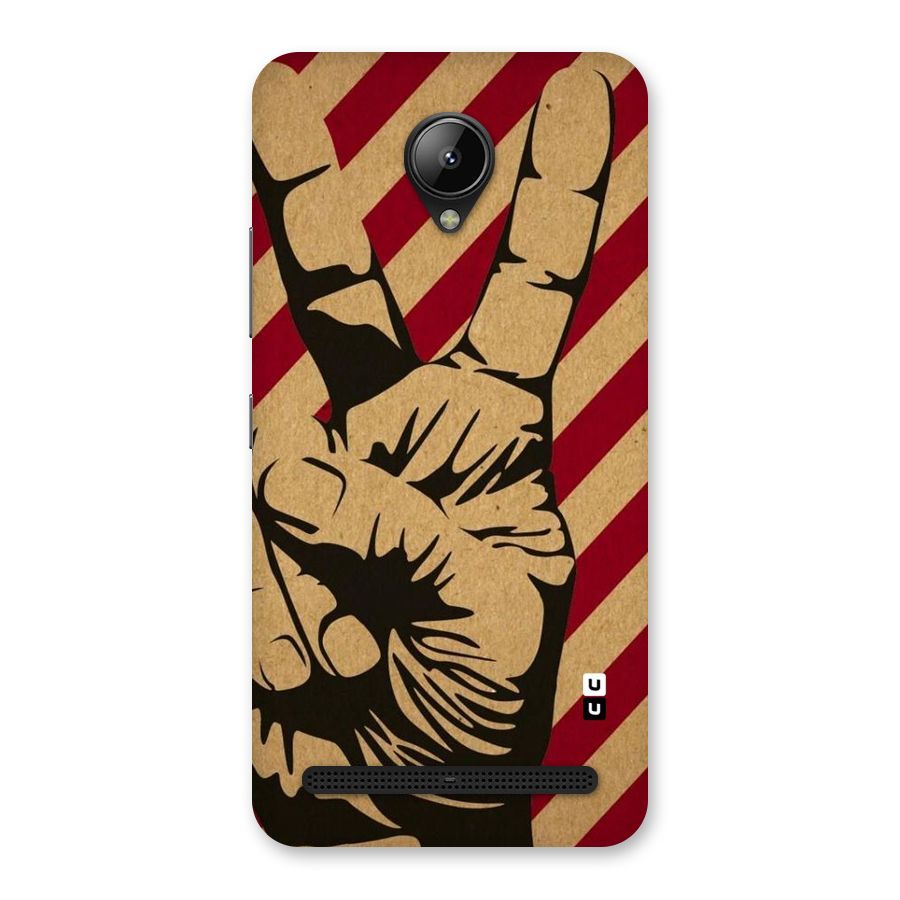 Peace Stripes Back Case for Lenovo C2