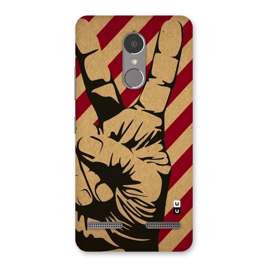 Peace Stripes Back Case for Lenovo K6