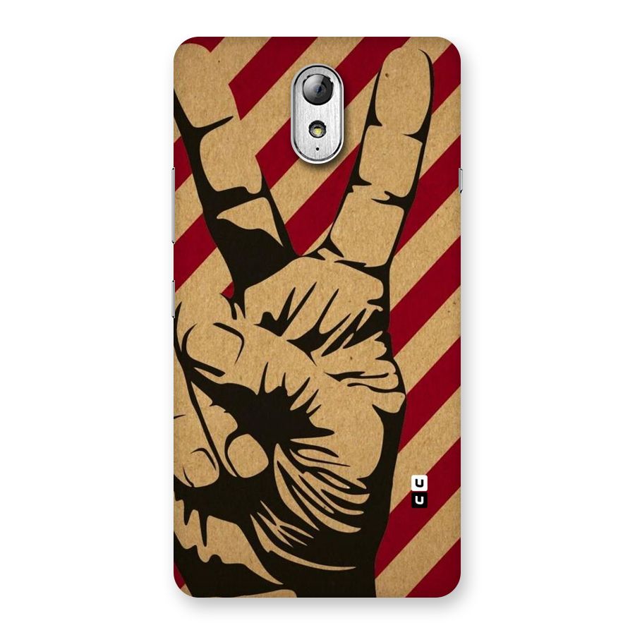 Peace Stripes Back Case for Lenovo Vibe P1M