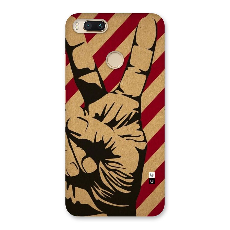 Peace Stripes Back Case for Mi A1