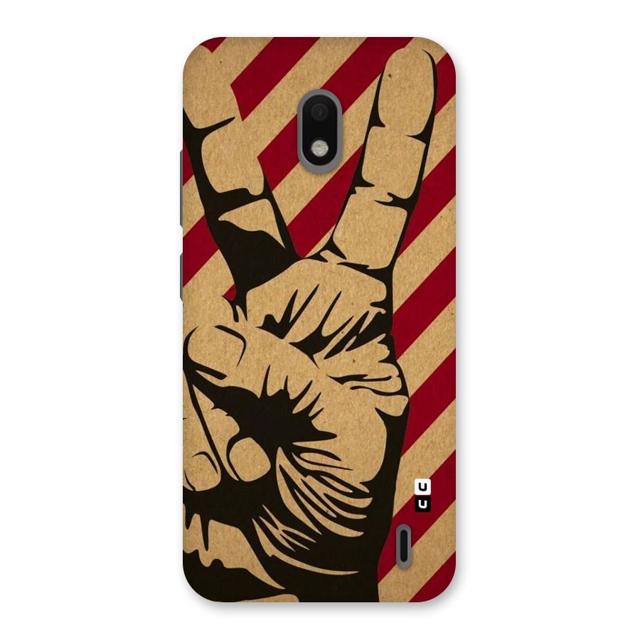 Peace Stripes Back Case for Nokia 2.2