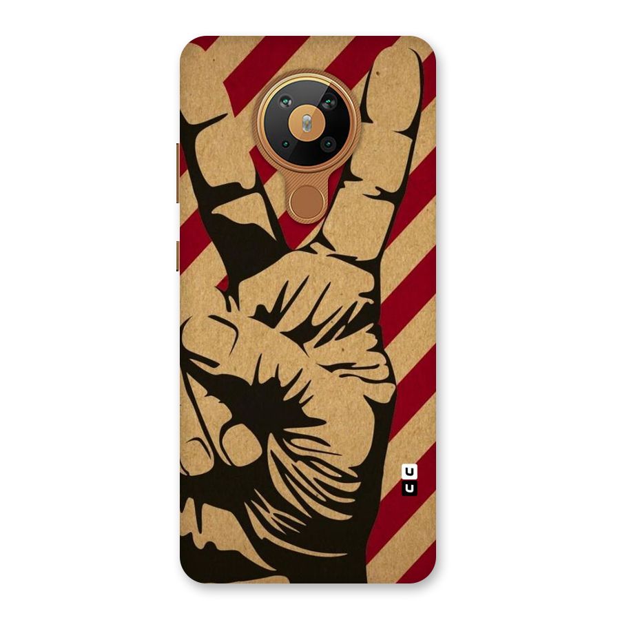 Peace Stripes Back Case for Nokia 5.3