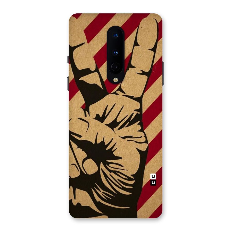 Peace Stripes Back Case for OnePlus 8