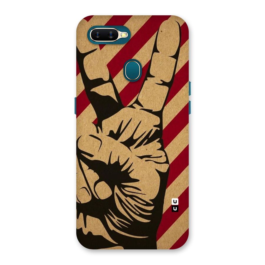Peace Stripes Back Case for Oppo A11k