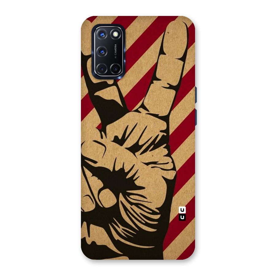 Peace Stripes Back Case for Oppo A52