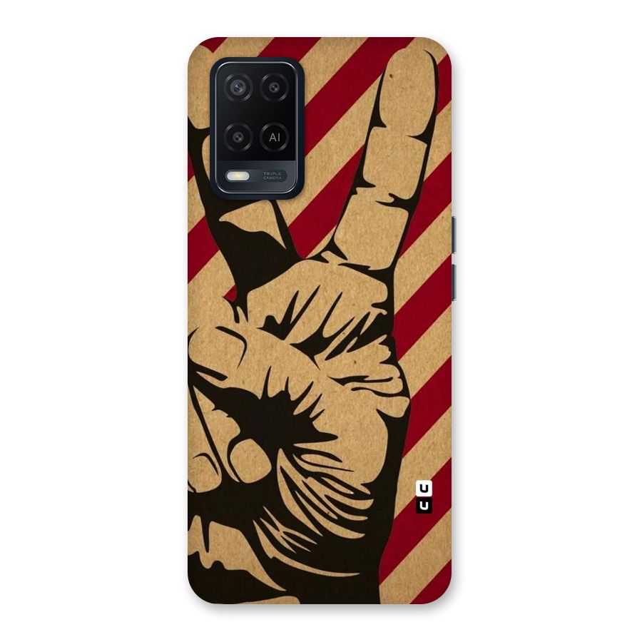 Peace Stripes Back Case for Oppo A54